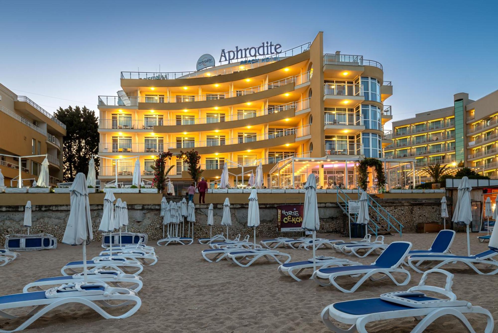 Aphrodite Beach Hotel Несебр Экстерьер фото