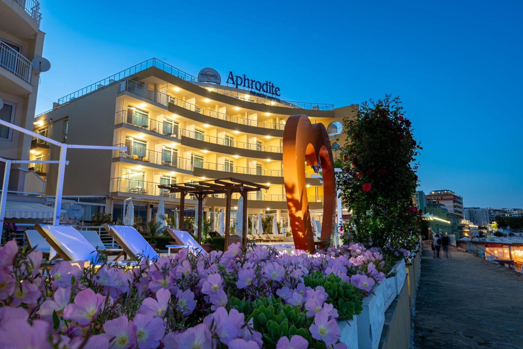 Aphrodite Beach Hotel Несебр Экстерьер фото